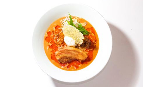 汁あり白胡麻角煮担々麺