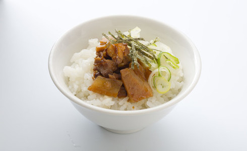 ミニねぎ豚飯